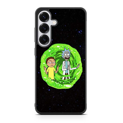 Rick and Morty Portal Samsung Galaxy S25 Case