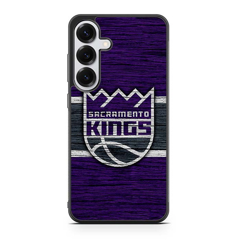 Sacramento Kings Wooden Pattern Samsung Galaxy S25 Case