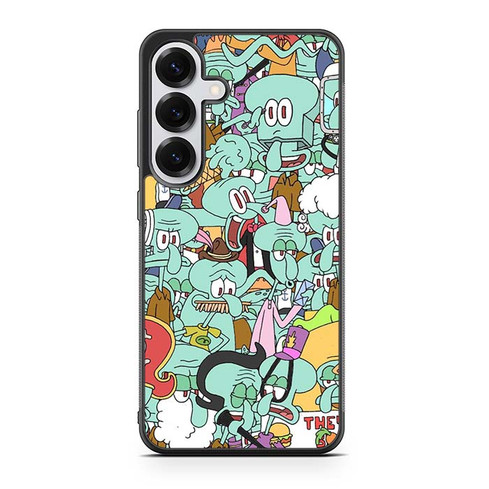 SpongeBob Series Squidward Fever Samsung Galaxy S25 Case