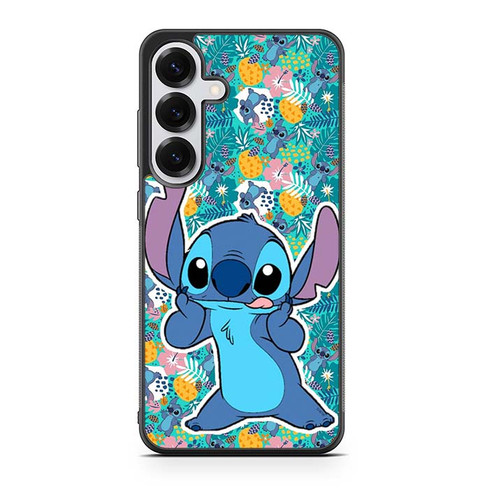 Stitch Stay Weird Samsung Galaxy S25 Case