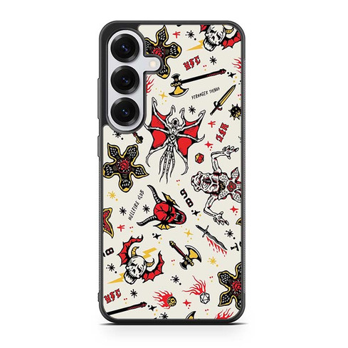 Stranger Things Hellfire Gothic Chaos 02 Samsung Galaxy S25 Case
