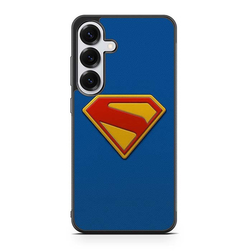 Superman Logo Blue Samsung Galaxy S25 Case