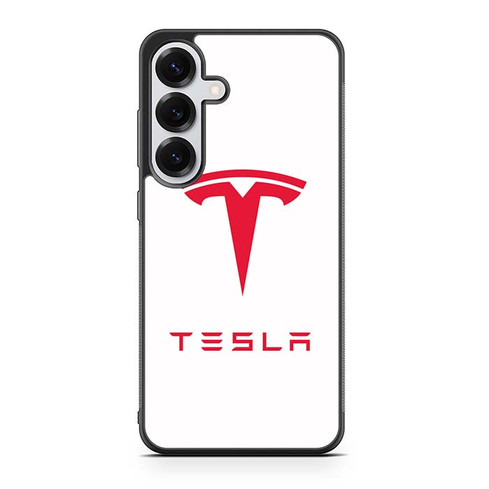 Tesla Logo Original Samsung Galaxy S25 Case