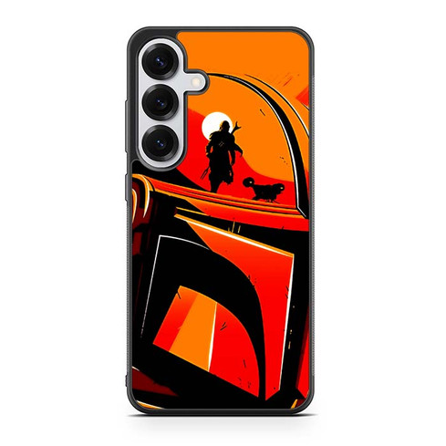 The Mandalorian Poster Samsung Galaxy S25 Case
