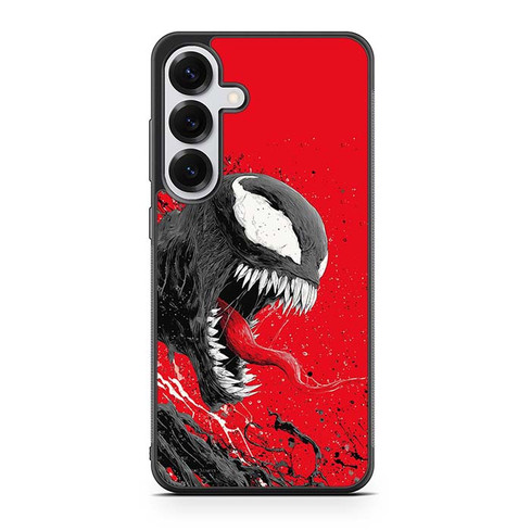Venom Symbiote In Red Samsung Galaxy S25 Case