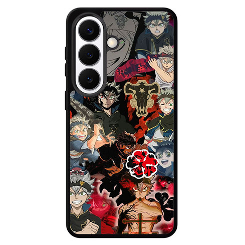 Black Clover Asta Collages Samsung Galaxy S26 Case