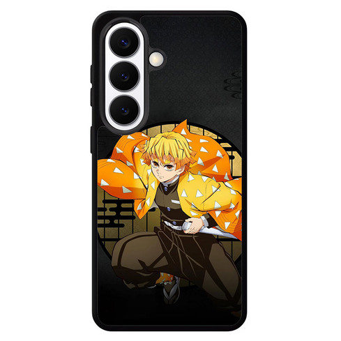 Demon Slayer Zenitsu Agatsuma Unleashed Samsung Galaxy S26 Case