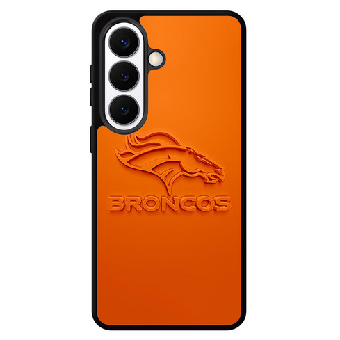 Denver Broncos Logo Orange Samsung Galaxy S26 Case