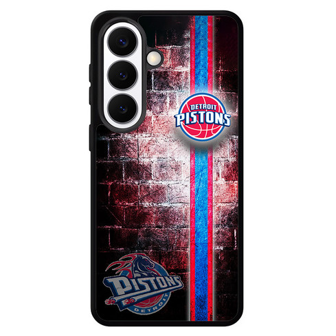 Detroit Pistons Bricks Samsung Galaxy S26 Case