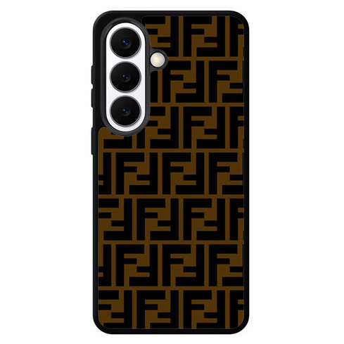 Fendi Brown Samsung Galaxy S26 Case
