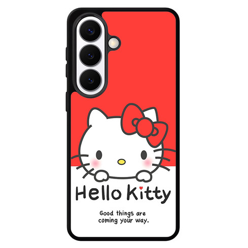 Hello Kitty Quotes Samsung Galaxy S26 Case