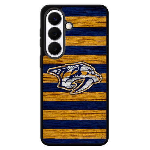 Nashville Predators Wooden Pattern Samsung Galaxy S26 Case