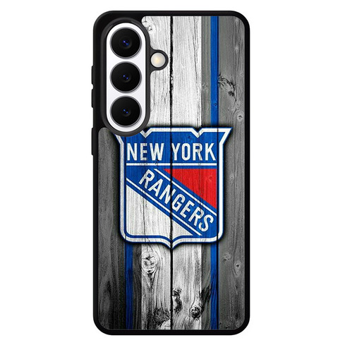 New York Rangers Wooden Pattern Samsung Galaxy S26 Case