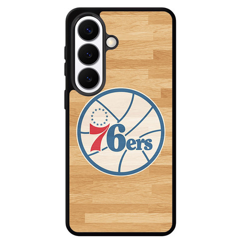 Philadelphia 76ers Wooden Pattern Samsung Galaxy S26 Case