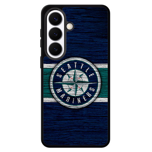 Seattle Mariners Wooden Pattern Samsung Galaxy S26 Case