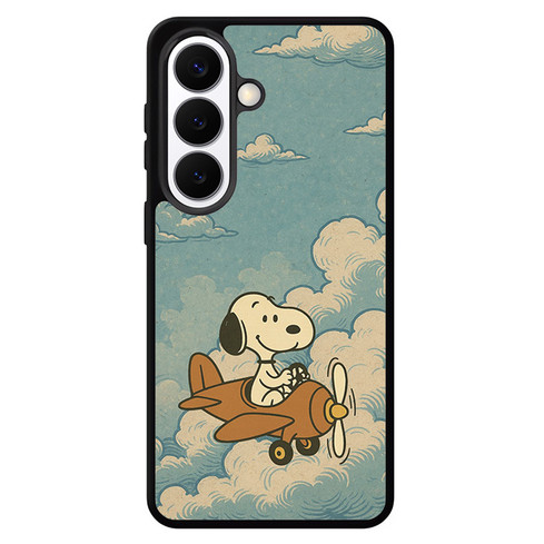 Snoopy Wings of a Hero Samsung Galaxy S26 Case