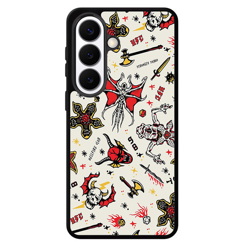 Stranger Things Hellfire Gothic Chaos 02 Samsung Galaxy S26 Case