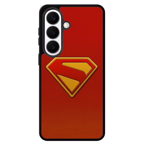 Superman Logo Red Samsung Galaxy S26 Case