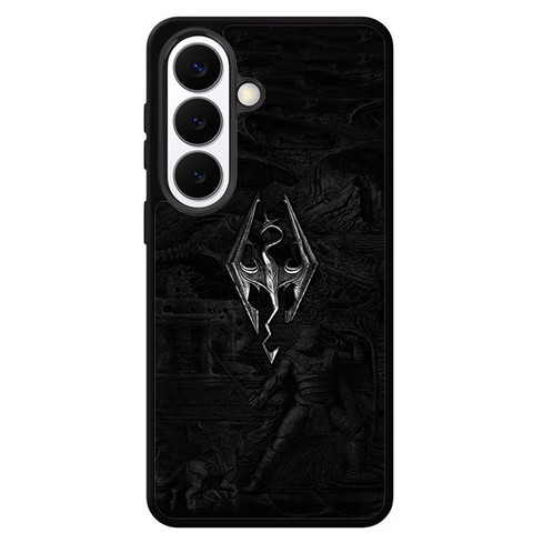 The Elder Scroll V Skyrim Logo Samsung Galaxy S26 Case