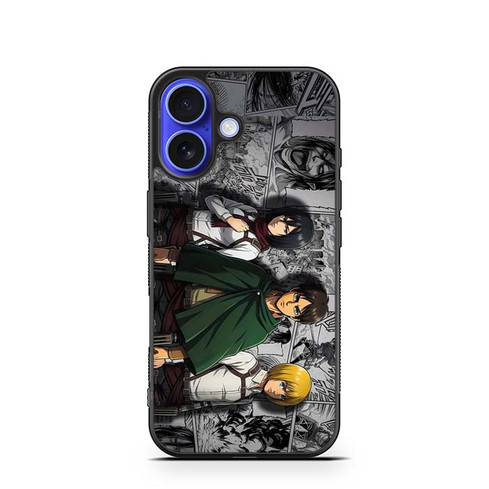 Attack on Titan Mc iPhone 16 Case