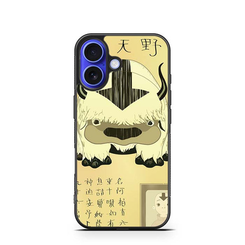 Avatar Appa Wanted Poster iPhone 16 Case