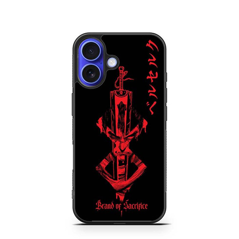 Berserk Guts Marked for Death iPhone 16 Case