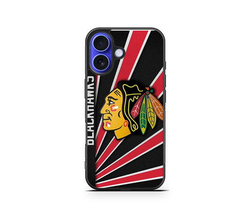 Chicago Blackhawks iPhone 16 Case