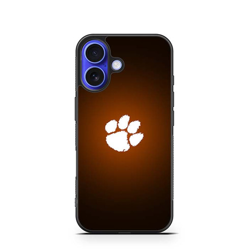 Clemson Tigers Claw 01 iPhone 16 Case