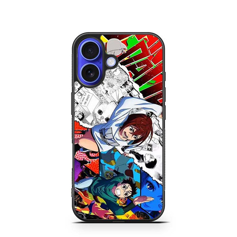Dandadan Momo Ayase and Okarun iPhone 16 Case