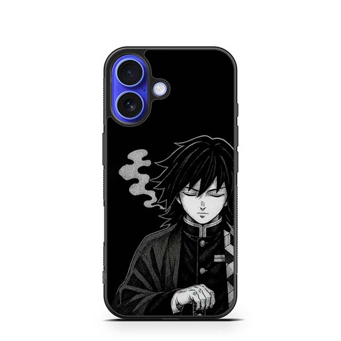 Demon Slayer Giyu Tomioka Silent Warrior iPhone 16 Case