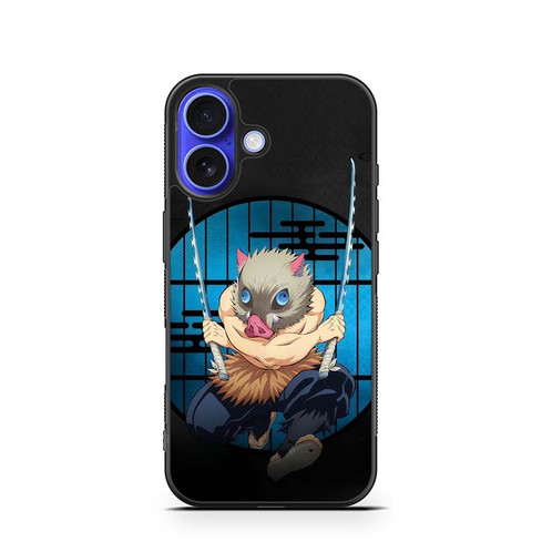 Demon Slayer Inosuke Beast Unleashed iPhone 16 Case