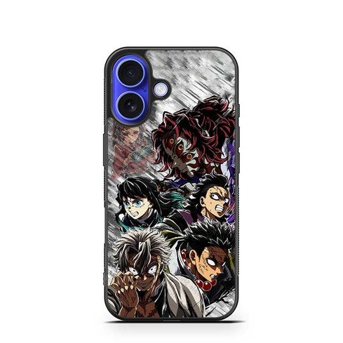 Demon Slayer The Weight of a Pillar iPhone 16 Case