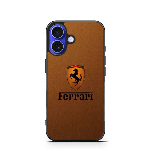 Ferrari Brown iPhone 16 Case