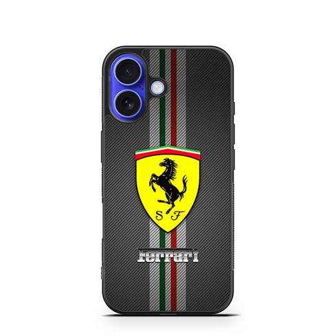Ferrari Logo Sports iPhone 16 Case