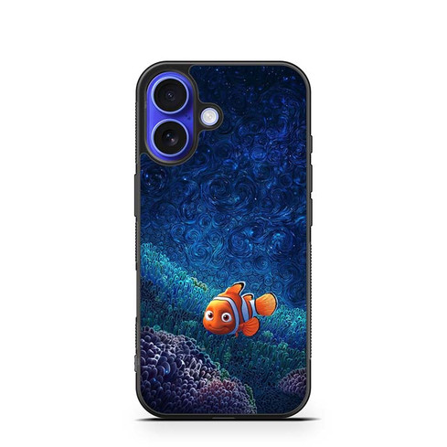Finding Nemo and The Starry Night iPhone 16 Case