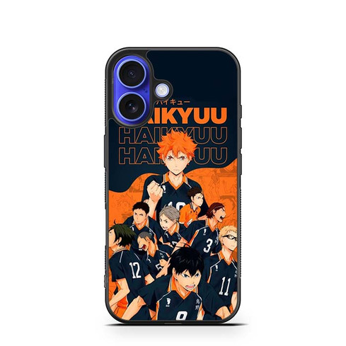 Haikyuu Anime iPhone 16 Case