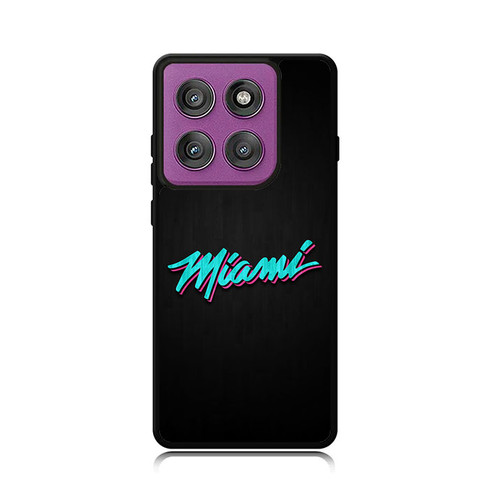 Miami Heat Neon Motorola Moto G Power 5G 2025 Case