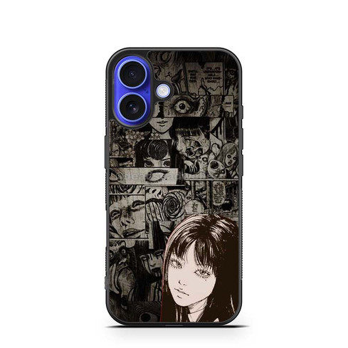Junji Ito Tomoe Comic Art iPhone 16 Case
