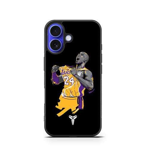 Kobe Bryant Celebration iPhone 16 Case