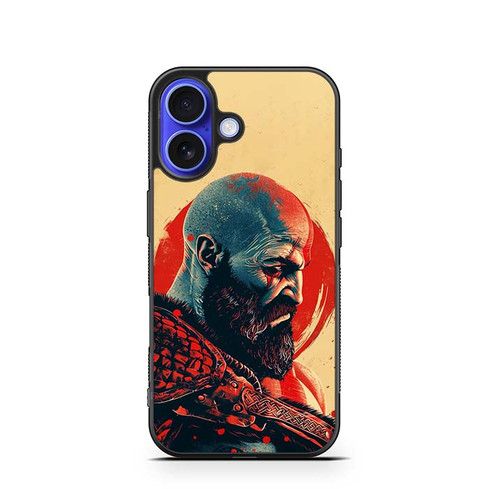 Kratos God of War iPhone 16 Case