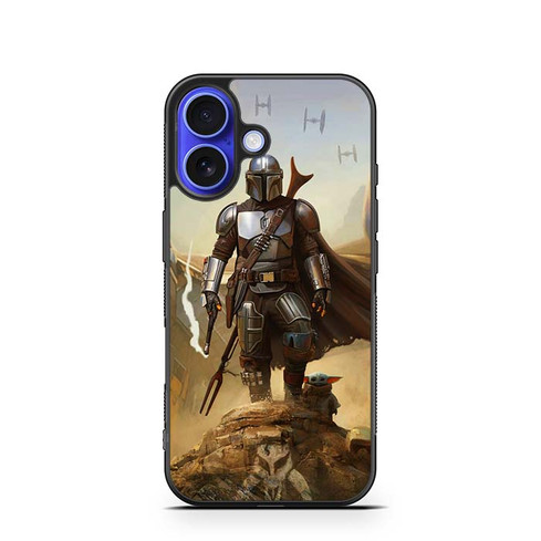 Mandalorian Battle Field iPhone 16 Case