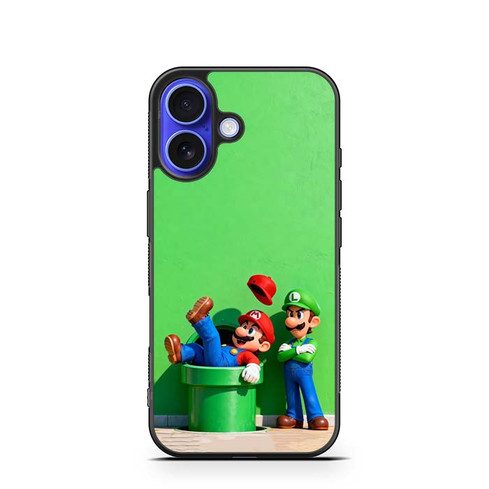 Mario and Luigi iPhone 16 Case