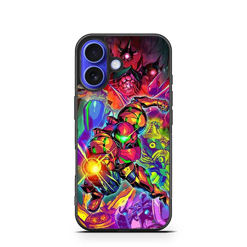 Metroid Dread Samus Aran iPhone 16 Case