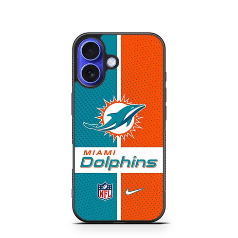 Miami Dolphins Cool iPhone 16 Case