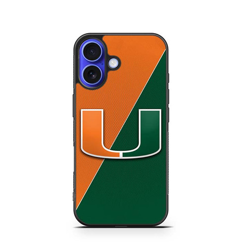 Miami Hurricanes 05 iPhone 16 Case