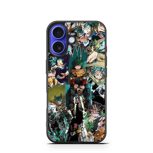 My Hero Academia Deku Echoes of a Heros Burden iPhone 16 Case