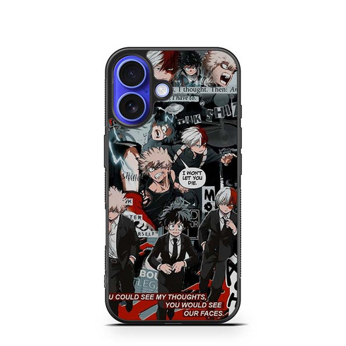 My Hero Academia Todobakudeku  Aesthetic iPhone 16 Case