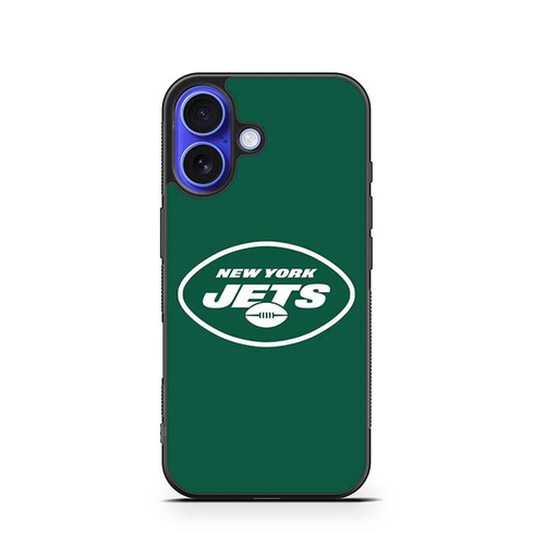 New York Jets Simple Logo iPhone 16 Case