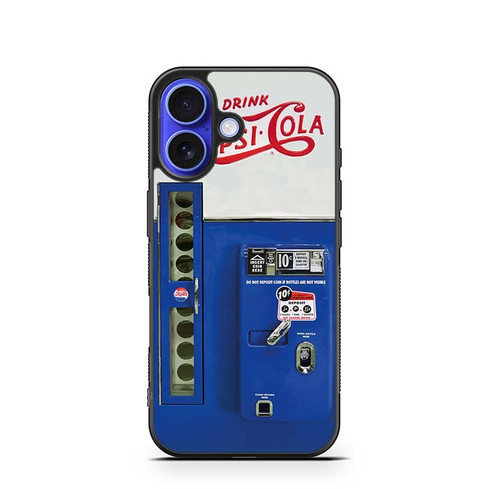Pepsi Cola Retro Vending Mechine iPhone 16 Case