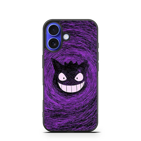 Pokemon Ghost Gengar iPhone 16 Case